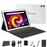 Tablet 2 en 1 TOOTON 2024 Android 12 4 GB RAM 128 GB ROM 10"