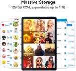 Tablet Jeazans Android 10.1 pulgadas, 128 GB de ROM, 10 GB de RAM, versión 2024