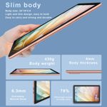 Tablet DMOAO 2024 Android 14 10,1" 128 GB ROM 18 GB RAM Oro