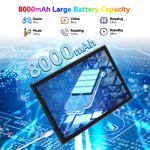 Tablet MEIZE D115 Android 13 10.1 pulgadas 128 GB+16 GB/512 GB 5G WiFi