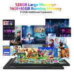Tablet MEIZE D115 Android 13 10.1 pulgadas 128 GB+16 GB/512 GB 5G WiFi