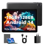 Tablet Rebecco Android de 10 pulgadas, 10 GB de RAM, 128 GB de ROM, 6000 mAh
