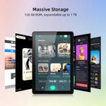 Tablet Rebecco Android de 10 pulgadas, 10 GB de RAM, 128 GB de ROM, 6000 mAh
