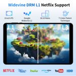Tablets y Android 14 de 8 pulgadas, 12 GB de RAM, 64 GB de ROM, 2 TB, gris