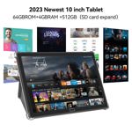 Tableta ZONKO 2024, última versión de 10 pulgadas, 4G, Android 13, 64 GB+512 GB