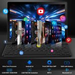 Tablet Jeazans Android 14 10.1 pulgadas, 64 GB de almacenamiento, expansión de 1 TB