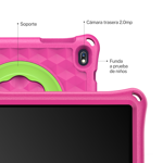 Tablet Proton Kids 7 64Gb Rom/4Gb Ram funda anti golpes Rosa