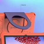 Tablet X-View Proton Kids 10 64Gb Rom 3Gb Ram con funda Rojo