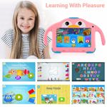 Tablet para niños pequeños Tablet Android Kids Tablet con WiFi Cámara Dual