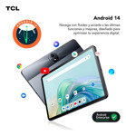 Tablet Tcl Nxtpaper 14  256/8gb Gray + Flipcase + Pen