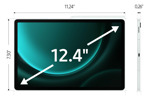 Samsung Galaxy Tab S9 Fe Plus Tablet Android 12.4 256 Gb,