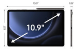 Tablet Samsung Galaxy Tab S9 Fe De 10.9 Con Wi-fi Y 5g, 128