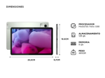 Tablet Lenovo Verde Tab M11 11 WUXGA 8GB 128GB FolioCase Lenovo Tab Pen Plus Android 13 Seafoam 