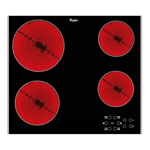 Anafe Electrico Whirpool 60cm Vitroceramico AKT8090L