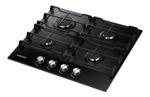 Anafe a gas Samsung NA64H3000AK 4 hornallas Negro