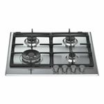Anafe multigas Inox Whirlpool GMA6422X 4 Hornallas