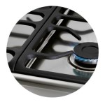Anafe A Gas Longvie Eurodesign A6600xf Acero Inoxidable