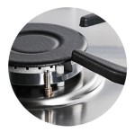 Anafe A Gas Longvie Eurodesign A6600xf Acero Inoxidable