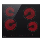 Anafe Electrico Vitroceramico 4 Hornallas LG CBEZD2414B Negro