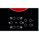 Anafe Vitroceramico Whirlpool AKT8090L Eléctrico 60 CM Negro
