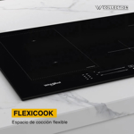 Anafe de Inducción Whirlpool 77 Cm Wcollection WDJ77DIM