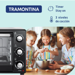 HORNO ELECTRICO TRAMONTINA GLASS COOK - 40LTS (GLASS COOK 40L HEG)