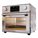 Horno Electrico Air Fryer Morelli Bari - Acero Inoxidable 25Lts 1800W