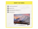 Smart TV eNova 50" TE50UA10 4k UHD Android Frameless Bluetooth