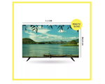 Smart TV eNova 50" TE50UA10 4k UHD Android Frameless Bluetooth