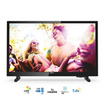 TV Led 24" Philips 24PHD5565/77 HD HDMI USB