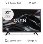 Smart Tv Quint 32 Pulgadas Qt3-32gtv2024 Hd Led Google Tv