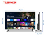 Smart Tv Full Hd 43  Telefunken Android Tk4325fs5a