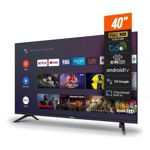 Smart Tv Kanji 40 Led Android Tv Fhd 220v Kj-4xtl005 Negro 220V