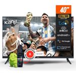 Smart Tv Kanji 40 Led Android Tv Fhd 220v Kj-4xtl005 Negro 220V