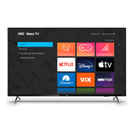 Smart Led TV AOC 50 Pulgadas ROKU TV 4K UHD 50U612577G