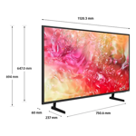 Smart TV Samsung UN50DU7000GCZB 50" Crystal 4k UHD