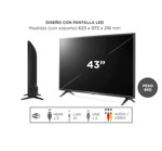 Smart Tv LG 43 FHD ThinkQ AI LM6350PSB Magic Control