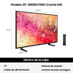 Smart TV TV LED  55P DU7000 4K SAMSUNG Bluetooth HDR Streaming y Conectividad Total