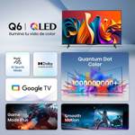 Smart Tv Qled Hisense 55" 4k 55q6n