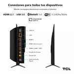 Smart Tv Qled Google Tcl 55 Pulgadas 4K UHD L55C655-F