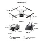 Drone DJI Mini 4 Pro Fly More Combo + Control Remoto RC 2