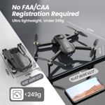 Dron WeFone WF31 con cámara 4K GPS 5G Wi-Fi 50 minutos de vuelo
