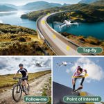 Drone CANKETEC con cámara 2K HD GPS 5G Wi-Fi para adultos