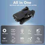 Drone FLYVISTA Mini con cámara 1080P para niños y adultos