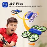 Drone Swifsen para niños con cámara, interior, 2 baterías y Li