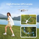 Drone Potensic ATOM LT GPS con cámara de 2,5 K, 40 minutos de vuelo, color blanco