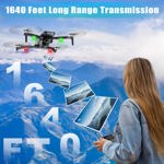 Drone Glorale con cámara 4K RC Quadcopter para adultos