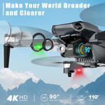 Drone Glorale con cámara 4K RC Quadcopter para adultos