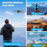 Drone Glorale con cámara 4K RC Quadcopter para adultos