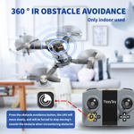 Motor sin escobillas Drone TizzyToy con cámara 4K FPV y batería de 40 minutos